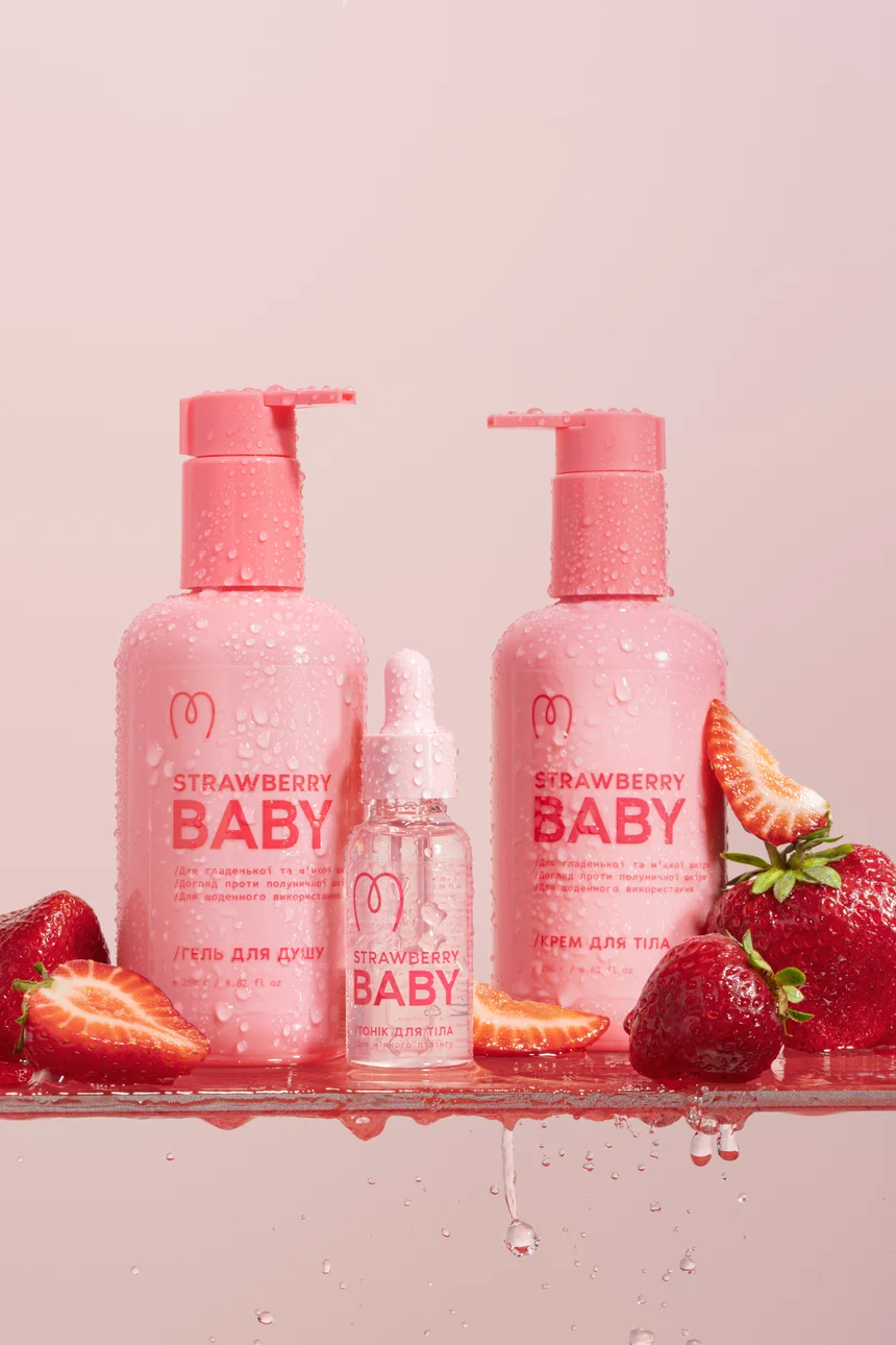 Набір проти полуничної шкіри Strawberry Baby